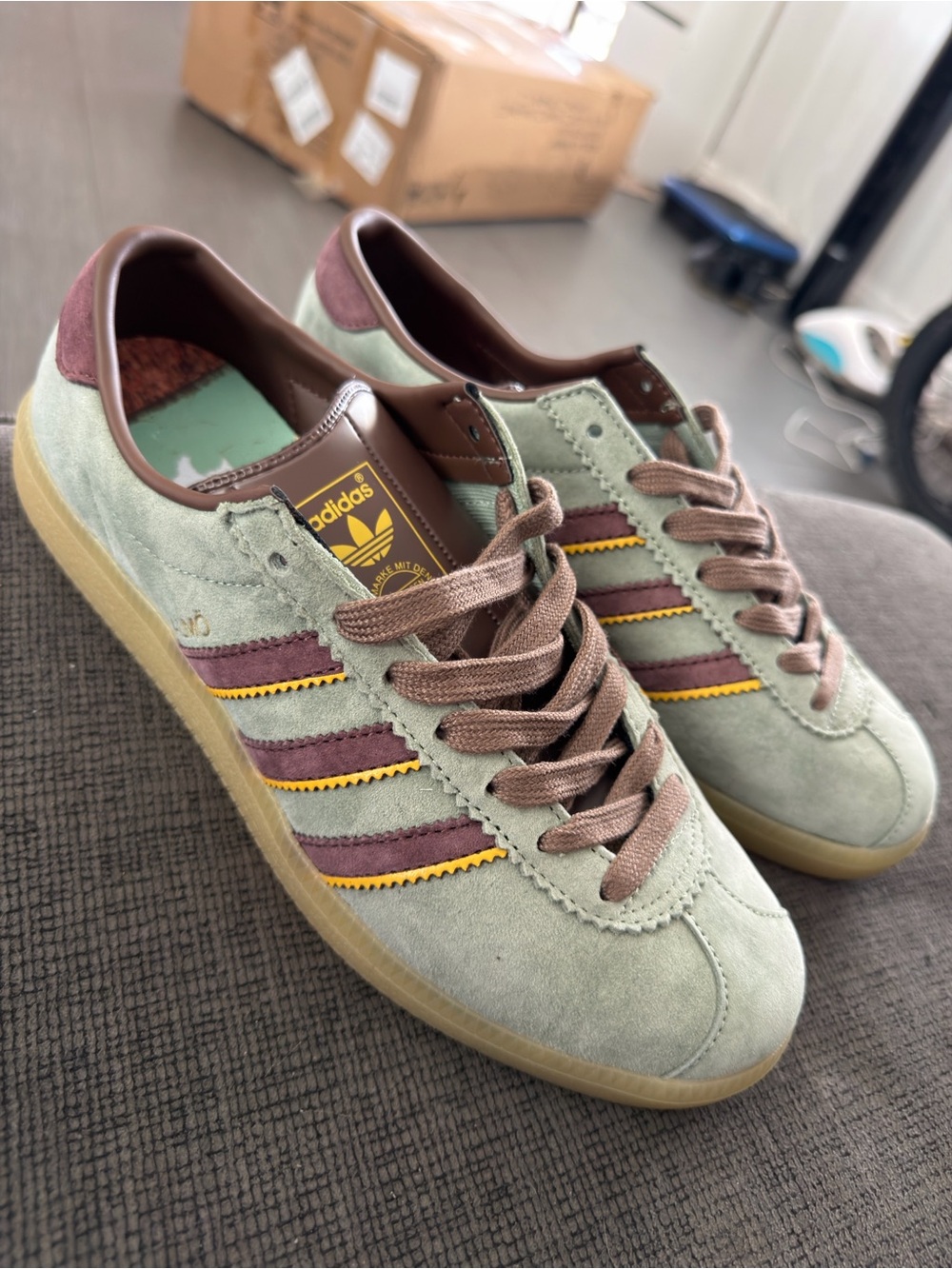 Adidas Women’s Malmö Suede Sneakers - Picture 2 of 6